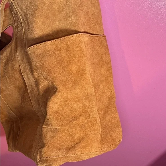 Free People Suede Caravan Tote brown - Picture 12 of 15